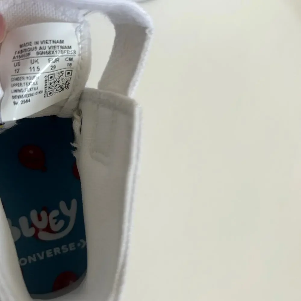 Converse x Bluey Keepie Uppie High-Top Sneakers NEW Kids Size 12 Youth Toddler